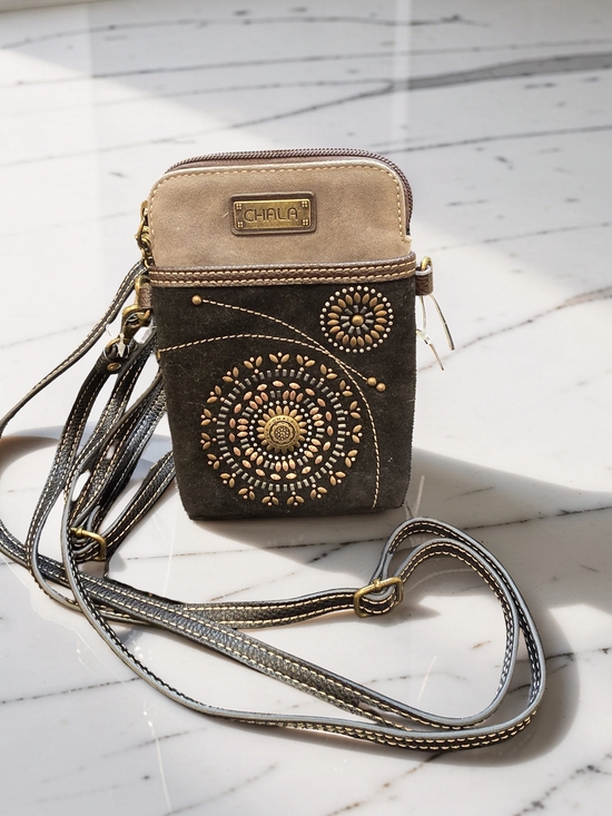 Chala Handbags - NWT Chala Dazzled Cell Phone Crossbody Purse - Starburst Boho